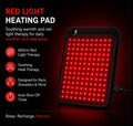 Red Light Therapy Heating Pad – 19” × 12” Full-Body Pain Relief & Muscle Recovery