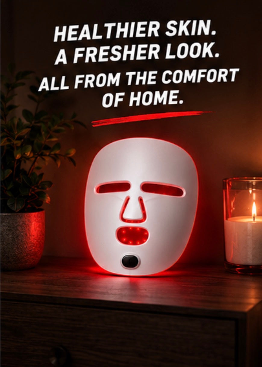 Red Light Therapy Face Mask