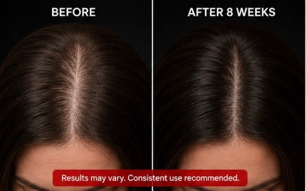 Hair Growth brush with Red Light Therapy
